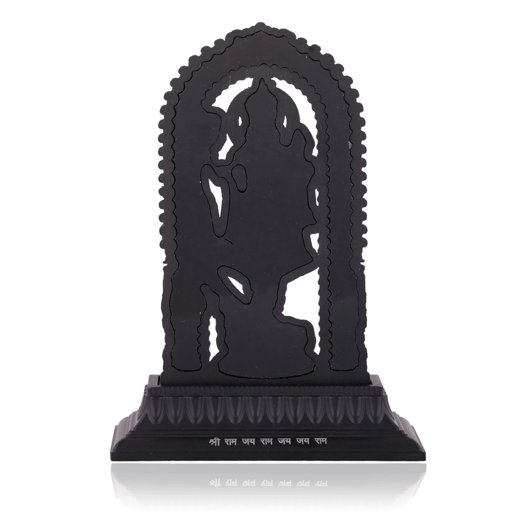 Metal Shree Ram Lalla Murti in Ayodhya Mandir for Pooja Home Decor  (Hight 5.5 Inch, Black Color) - Image 6