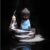 Buddha Fountain Cone Incense Holder with 10 Scented Cone Incense