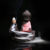 Buddha Smoke Backflow Fountain Cone Incense Holder Decorative Showpiece with Free 10 Smoke Backflow Scented Cone Incense