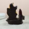Polyresin Smoke Backflow Fountain Like Waterfall Radha Krishna with 10 Backflow Incense  (Orange)