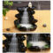 Smoke Backflow Fountain Cone Incense Holder  with Free 20 Back Flow Incense Cones
