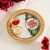 Rajasthani Handicrafts Marble Pooja Thali Set with Roli Rice Pack ( Size 6×6 Inch )