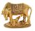 Big Size Oxidized Metal Kamdhenu Cow and Calf with Baal Krishana Idol (19X13X15 CM Weight: 800 Gram)?