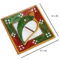 Marble Made Shankh Tray Shape Roli Rice Kumkum Chopra for Tilak Tika