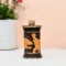 Wooden Antique Design Cigarette Case Holder Stand Storage Box (14x7x7 cm, Natural Wooden Color)