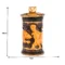 Wooden Antique Design Cigarette Case Holder Stand Storage Box (14x7x7 cm, Natural Wooden Color)