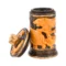 Wooden Antique Design Cigarette Case Holder Stand Storage Box (14x7x7 cm, Natural Wooden Color)