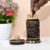 Wooden Antique Design Cigarette Case Holder Stand Storage Box (14x7x7 cm, Brown)