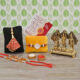 Craftam Rakhi Gifts for Brother Combo Set- Ram Darbar Idol, Raksha Bandhan Greeting, Roli Rice Pack and 4 Rakhi (for Bhaiya, Bhabi and 2 Children)