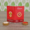 CRAFTAM Rakhi Gifts for Brother Combo Set- Marble Pooja Chopra, Raksha Bandhan Greeting, Roli Rice Pack and 4 Rakhi (for Bhaiya, Bhabi and 2 Kids)