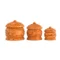 Hand Carving Wooden Jewelry Kumkum Box Sindoor Dabbi Sindur Dani Wedding Return Gifts for Women (Set of 3)