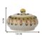 Sindur Dani : Marble Made,Meena Work, Hand Printed, Kumkum Box