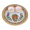 Marble Pooja Aarti thali Set with Roli Rice Pack ( Size 6?6 Inch )