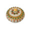 Sindur Dani : Marble Made,Meena Work, Hand Printed, Kumkum Box
