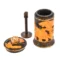 Wooden Antique Design Cigarette Case Holder Stand Storage Box (14x7x7 cm, Natural Wooden Color)