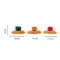 Wooden Handicraft Incense Stick Holder Agarbatti Stand (Set of 3)