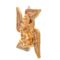 Craftam Alloy Metal Lord Ganesha Swastika Wall Hanging Showpiece Figurine | Metal Handcrafted Decorative Showpiece for Wall D?cor, Wall Hangings, Home D?cor, Diwali D?cor – Gold