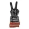 Polyresin Victory Sign Decorative Hand Sign Showpiece Figurines for Home Decor