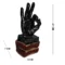 Polyresin Excellent Sign Hand Showpiece – Decorative Palm Figurine for Home, Office, Tabletop Decor