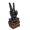 Polyresin Victory Sign Decorative Hand Sign Showpiece Figurines for Home Decor