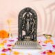 Craftam Metal Shree Ram Lalla Murti in Ayodhya Mandir Ramlalla Temple Idol Ram Lalla Statue for Pooja Home Decor (Hight : 5.5 Inch, Brass Color)