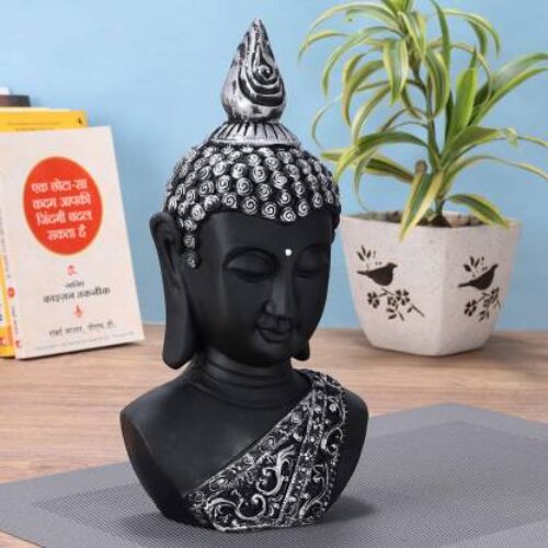 Buddha Head Statue Figurine showpiece for Living Room, Gift, Home D?cor, Office
