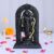 Craftam Metal Shree Ram Lalla Murti in Ayodhya Mandir Ramlalla Temple Idol Ram Lalla Statue for Pooja Home Decor (Hight : 6.5 Inch,Black)