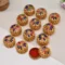 Sindoor Boxes, Kumkum Box Bharani Wedding Return Gifts ( Set of 12)