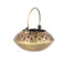 Iron Tea Light Candle Holder Incense Burner Holder with Tea Light Candle