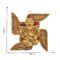 Craftam Alloy Metal Lord Ganesha Swastika Wall Hanging Showpiece Figurine | Metal Handcrafted Decorative Showpiece for Wall D?cor, Wall Hangings, Home D?cor, Diwali D?cor – Gold